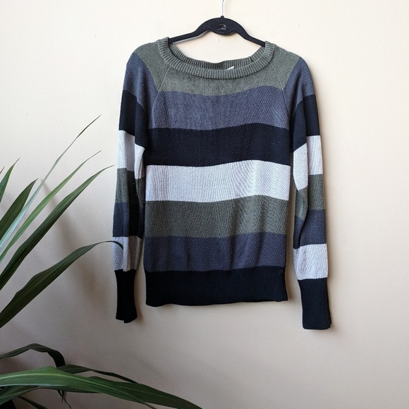 Urban Outfitters Sweaters - BDG Urban Outfitters Striped Scoop Neck Sweater